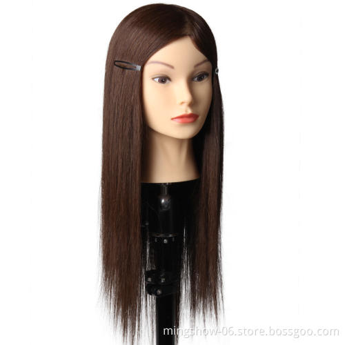Wholesale mixed hair dresser training doll  head mannequin for hair salon and beauty school